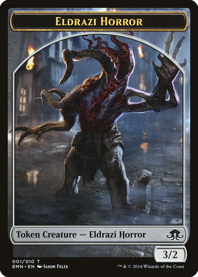 Eldrazi Horror Token [Eldritch Moon Tokens] | Exor Games Truro