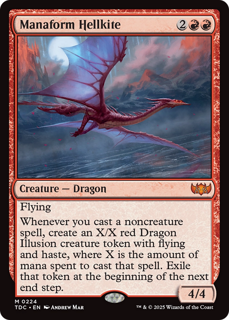 Manaform Hellkite [Tarkir: Dragonstorm Commander] | Exor Games Truro