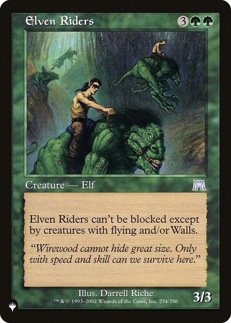 Elven Riders [The List Reprints] | Exor Games Truro