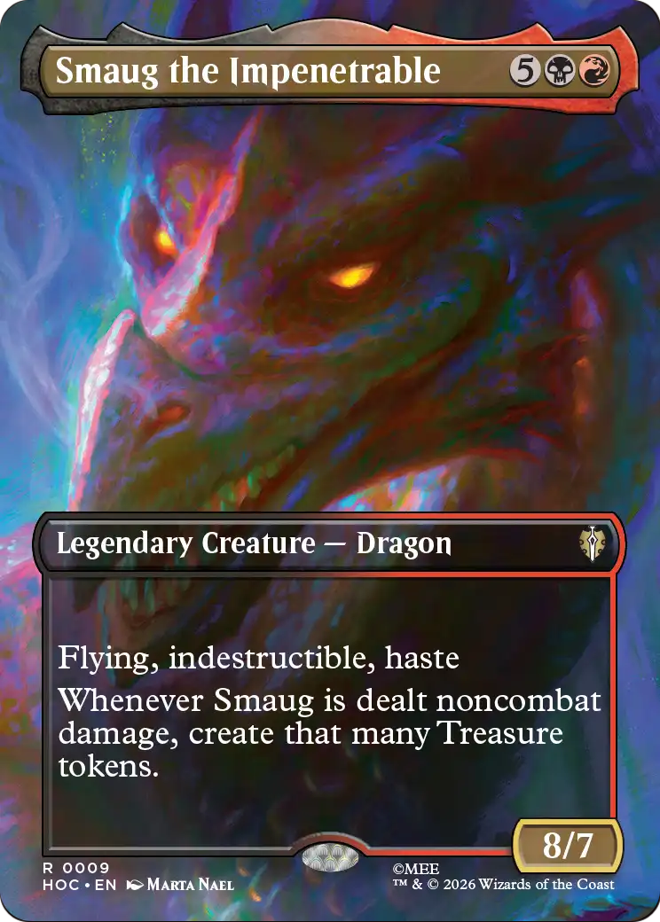 Smaug the Impenetrable (Borderless) [The Hobbit: Eternal-Legal] | Exor Games Truro