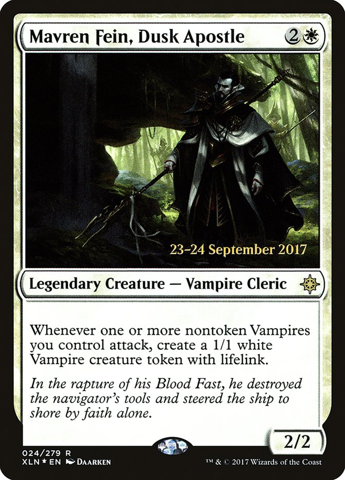 Mavren Fein, Dusk Apostle [Ixalan Prerelease Promos] | Exor Games Truro