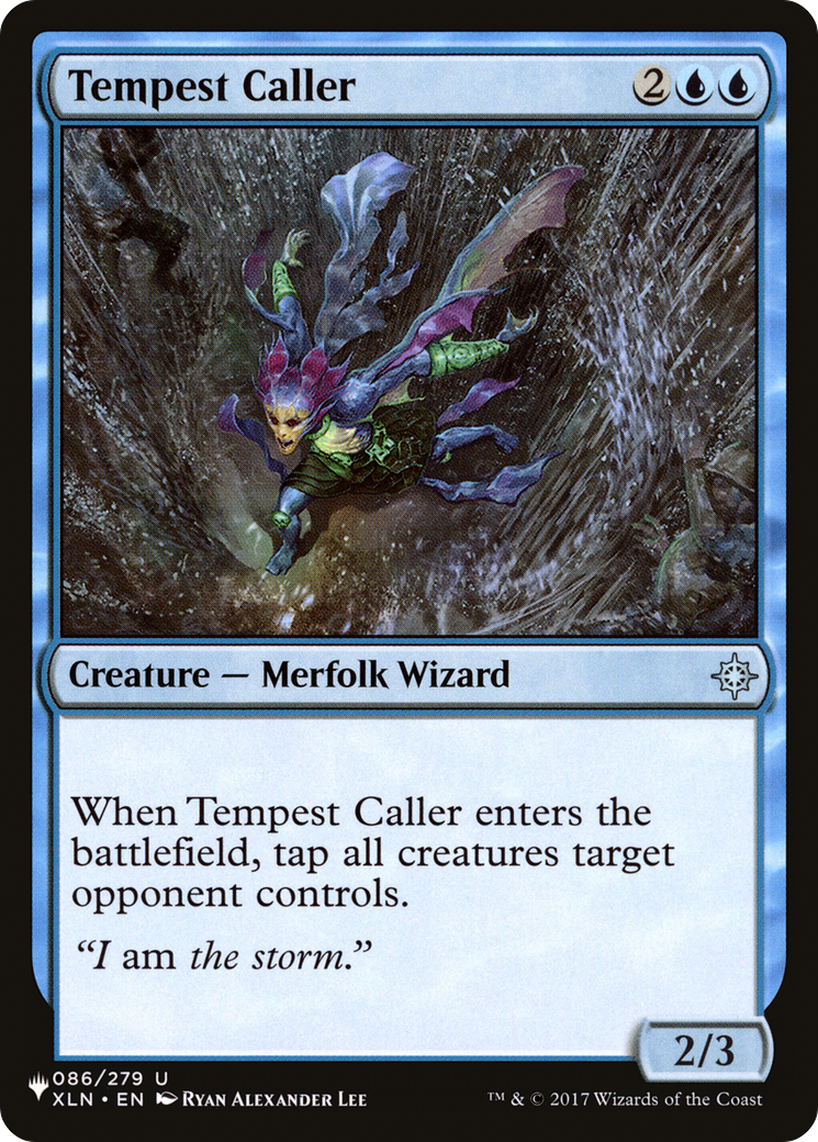 Tempest Caller [The List Reprints] | Exor Games Truro