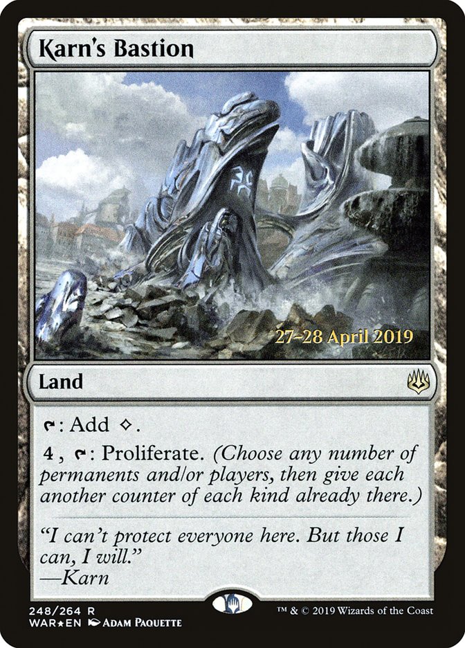 Karn's Bastion [War of the Spark Prerelease Promos] | Exor Games Truro
