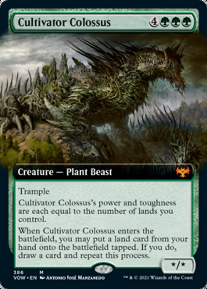 Cultivator Colossus (Extended Art) [Innistrad: Crimson Vow] | Exor Games Truro