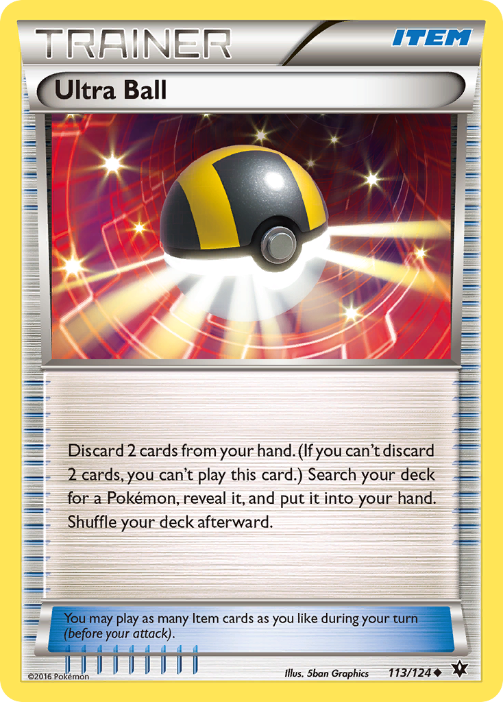 Ultra Ball (113/124) [XY: Fates Collide] | Exor Games Truro