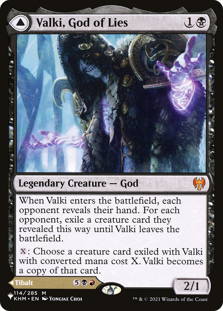 Valki, God of Lies // Tibalt, Cosmic Impostor [Secret Lair: From Cute to Brute] | Exor Games Truro