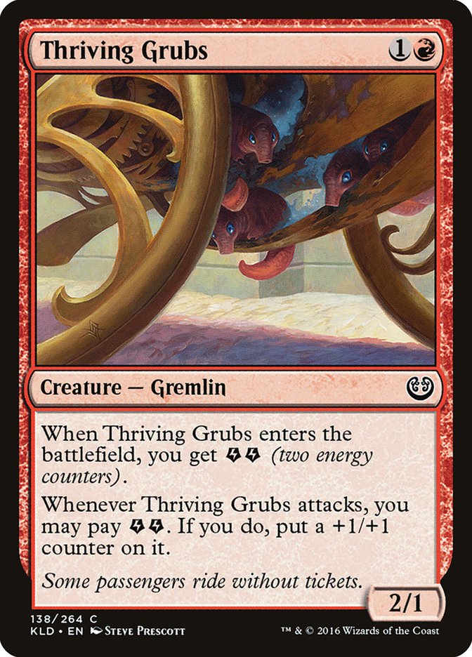 Thriving Grubs [Kaladesh] | Exor Games Truro