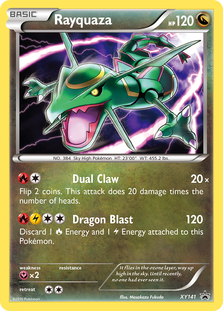 Rayquaza (XY141) [XY: Black Star Promos] | Exor Games Truro