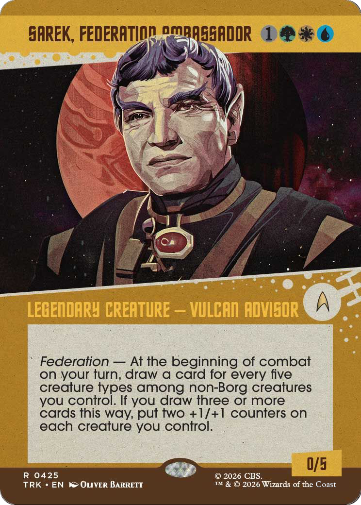 Sarek, Federation Ambassador (Showcase) [Star Trek] | Exor Games Truro