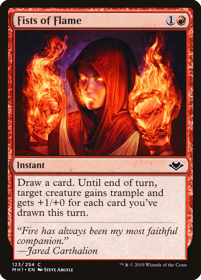 Fists of Flame [Modern Horizons] | Exor Games Truro