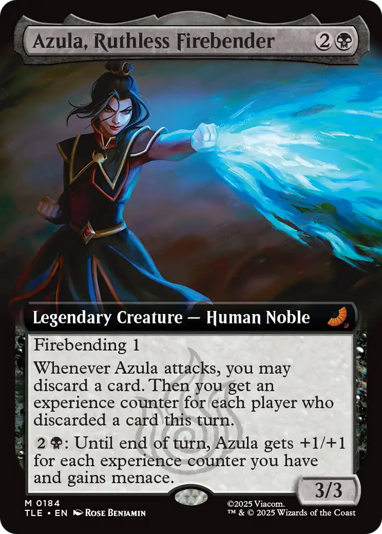 Azula, Ruthless Firebender (Extended Art) [Avatar: The Last Airbender: Eternal-Legal] | Exor Games Truro