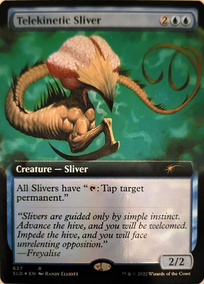 Telekinetic Sliver (Extended Art) [Secret Lair Drop Promos] | Exor Games Truro