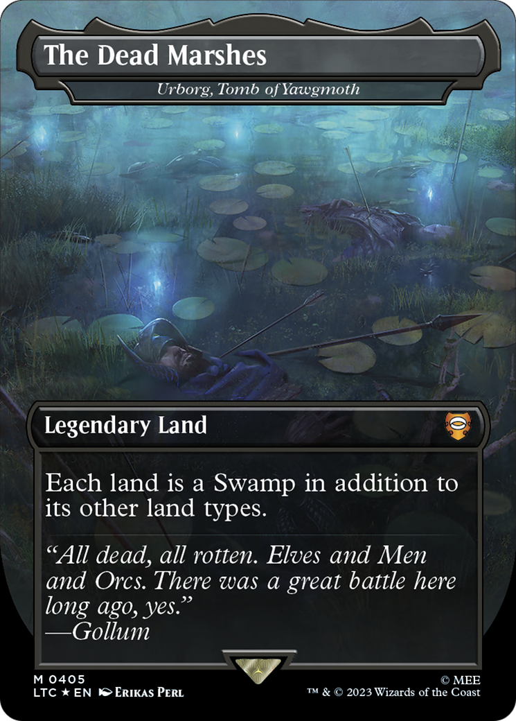 The Dead Marshes - Urborg, Tomb of Yawgmoth (Surge Foil Realms and Relics) [The Lord of the Rings: Tales of Middle-Earth Commander] | Exor Games Truro