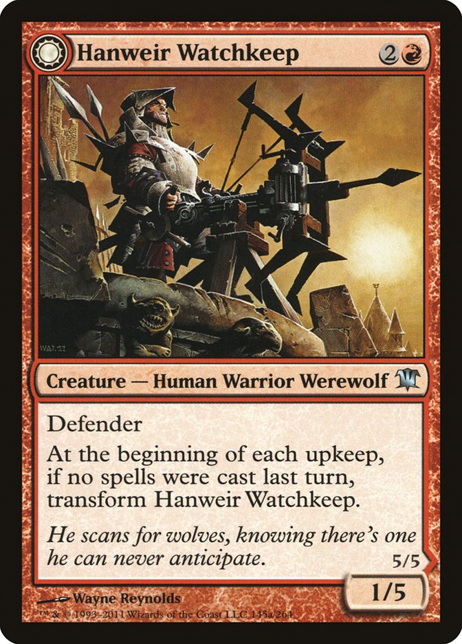 Hanweir Watchkeep // Bane of Hanweir [Innistrad] | Exor Games Truro