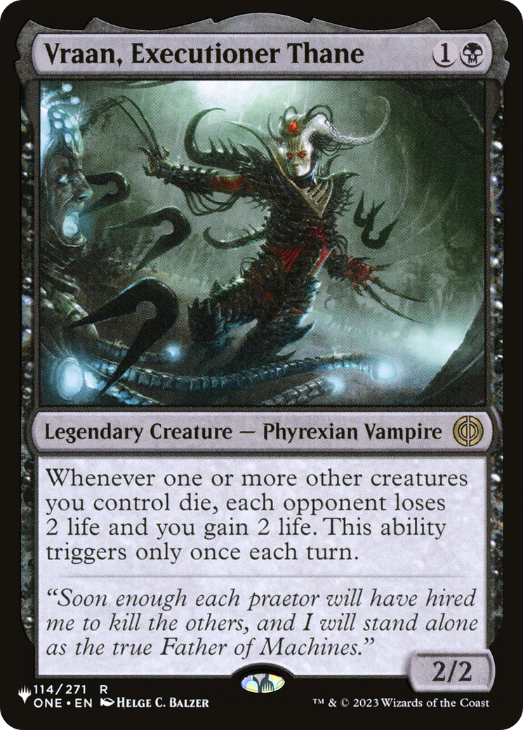 Vraan, Executioner Thane [The List] | Exor Games Truro