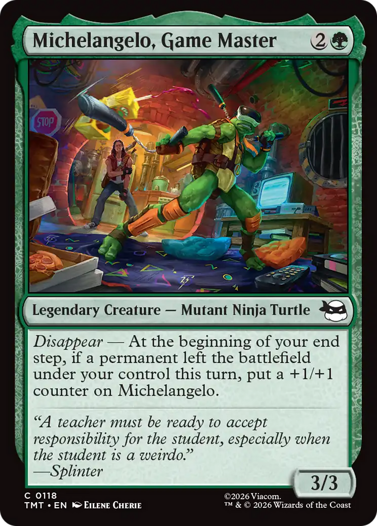 Michelangelo, Game Master [Teenage Mutant Ninja Turtles] | Exor Games Truro