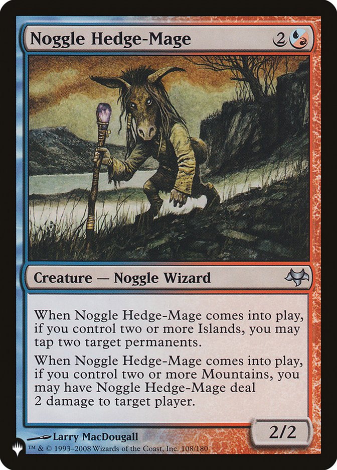 Noggle Hedge-Mage [The List] | Exor Games Truro