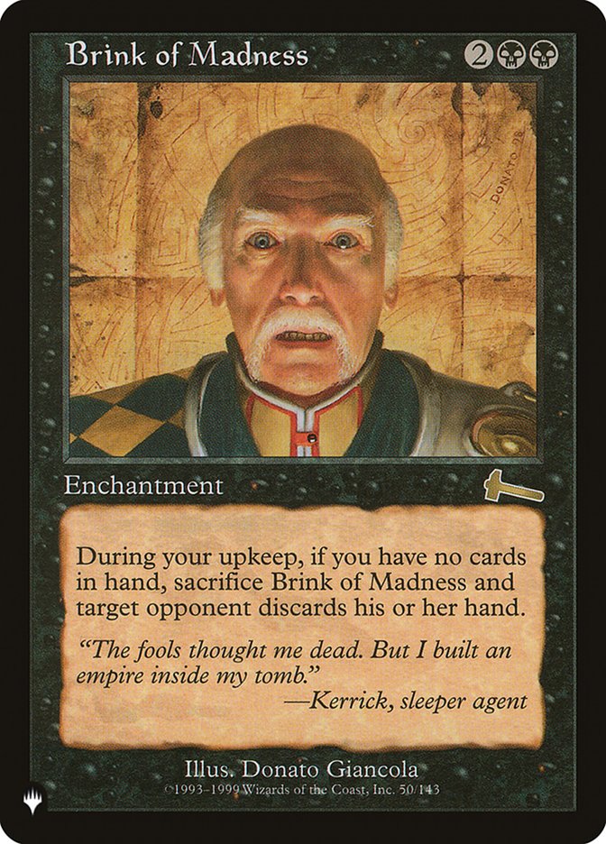 Brink of Madness [The List] | Exor Games Truro