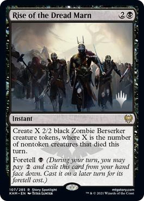 Rise of the Dread Marn (Promo Pack) [Kaldheim Promos] | Exor Games Truro