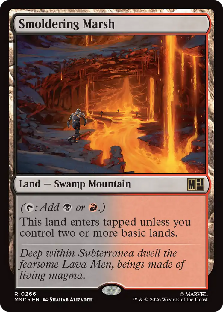 Smoldering Marsh [Marvel Super Heroes Commander] | Exor Games Truro