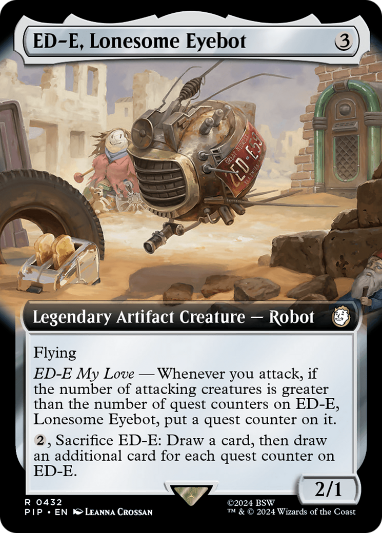 ED-E, Lonesome Eyebot (Extended Art) [Fallout] | Exor Games Truro