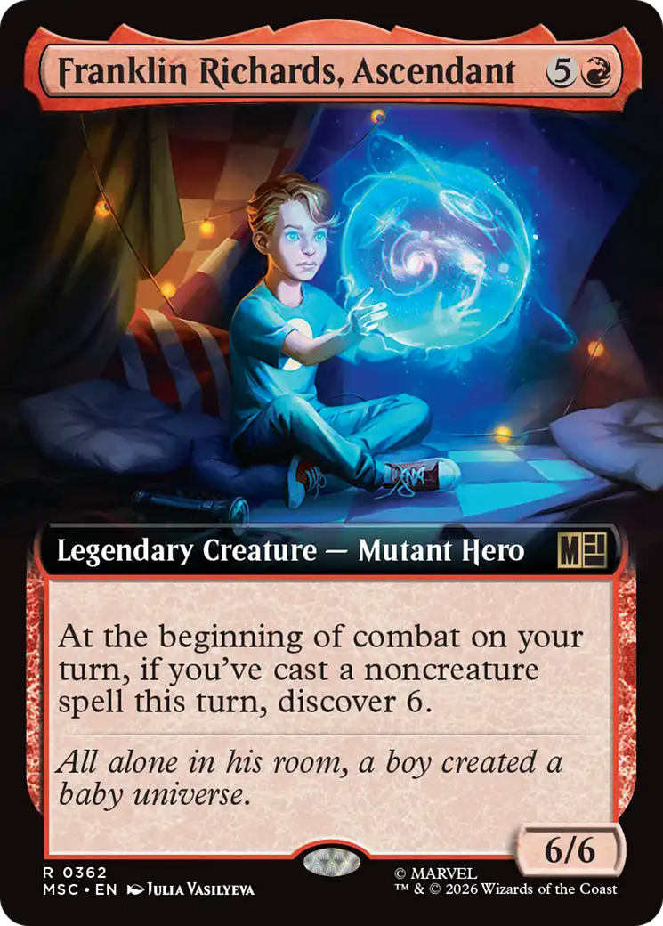 Franklin Richards, Ascendant (Extended Art) [Marvel Super Heroes Commander] | Exor Games Truro