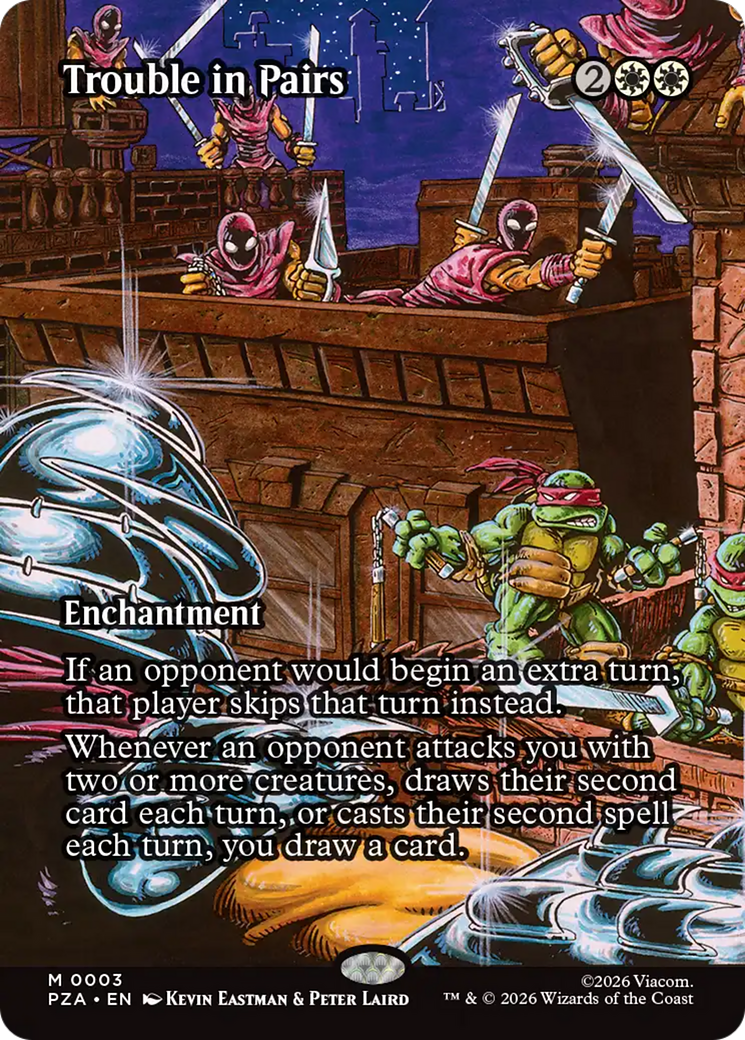 Trouble in Pairs (Borderless) [Teenage Mutant Ninja Turtles Eternal-Legal] | Exor Games Truro