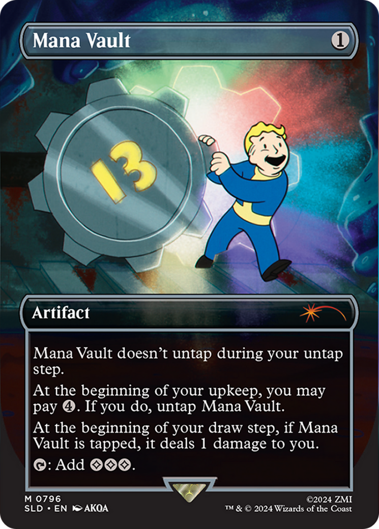 Mana Vault (Rainbow Foil) [Secret Lair Drop Series] | Exor Games Truro