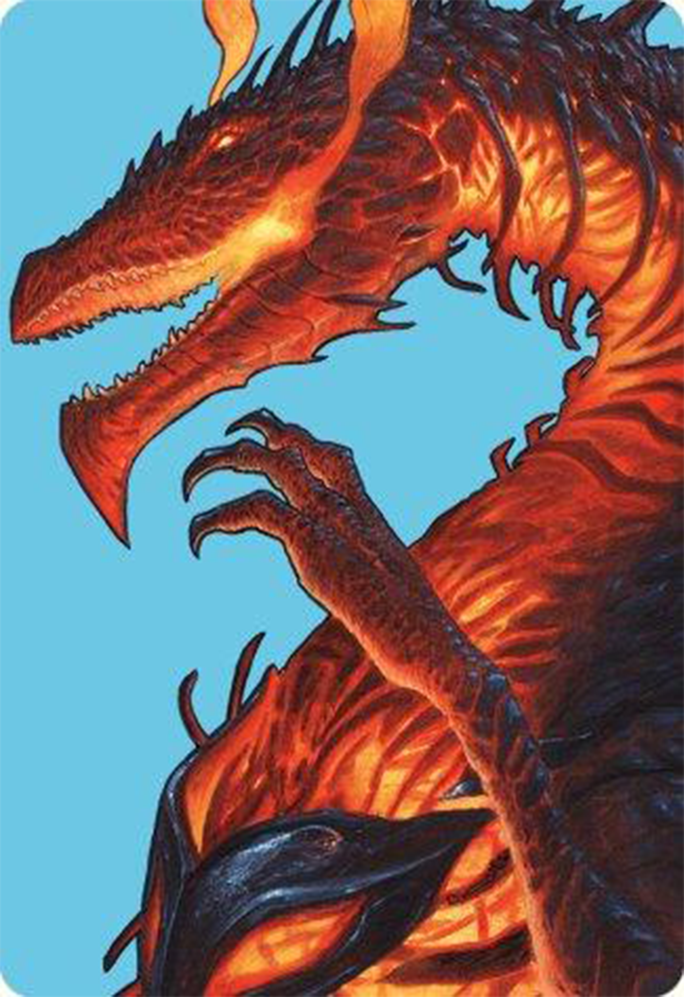 Herigast, Erupting Nullkite Art Card [Modern Horizons 3 Art Series] | Exor Games Truro