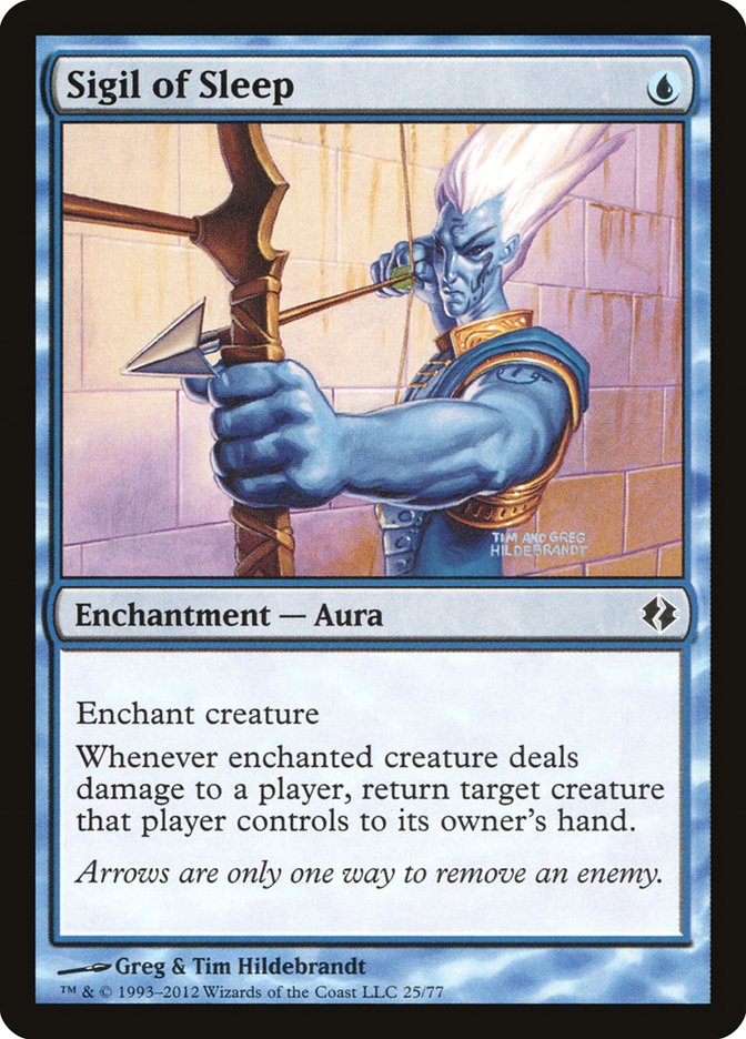 Sigil of Sleep [Duel Decks: Venser vs. Koth] | Exor Games Truro