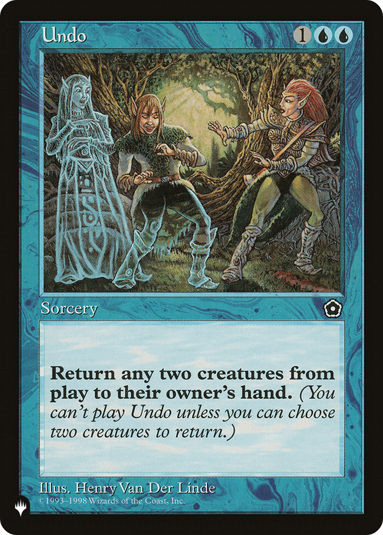 Undo [The List] | Exor Games Truro
