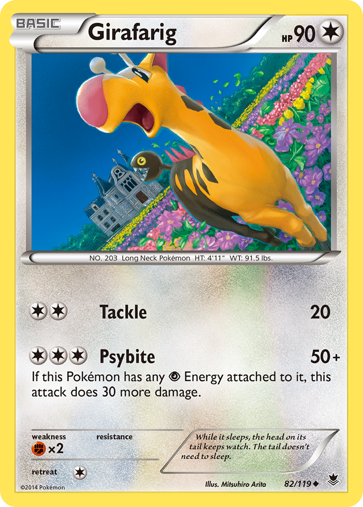 Girafarig (82/119) [XY: Phantom Forces] | Exor Games Truro