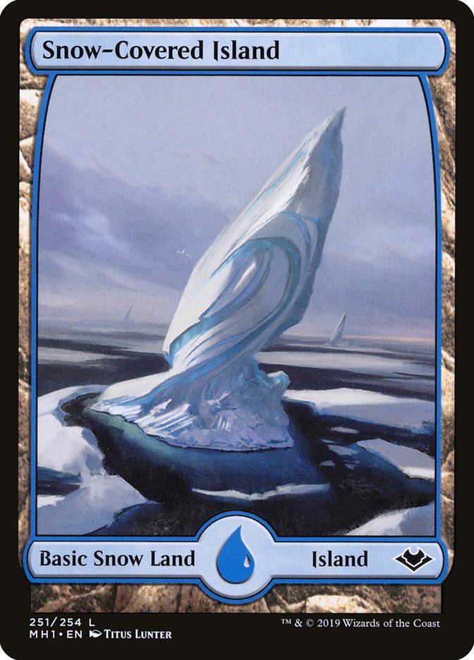 Snow-Covered Island [Modern Horizons] | Exor Games Truro