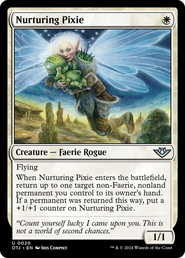 Nurturing Pixie [Outlaws of Thunder Junction] | Exor Games Truro