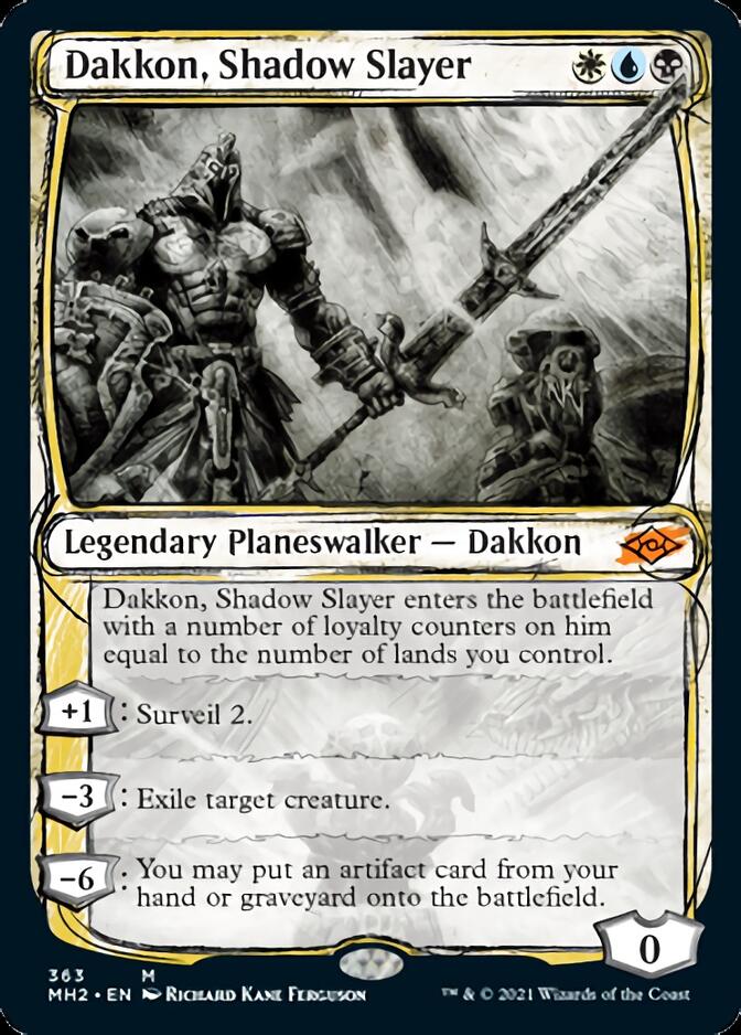 Dakkon, Shadow Slayer (Sketch) [Modern Horizons 2] | Exor Games Truro