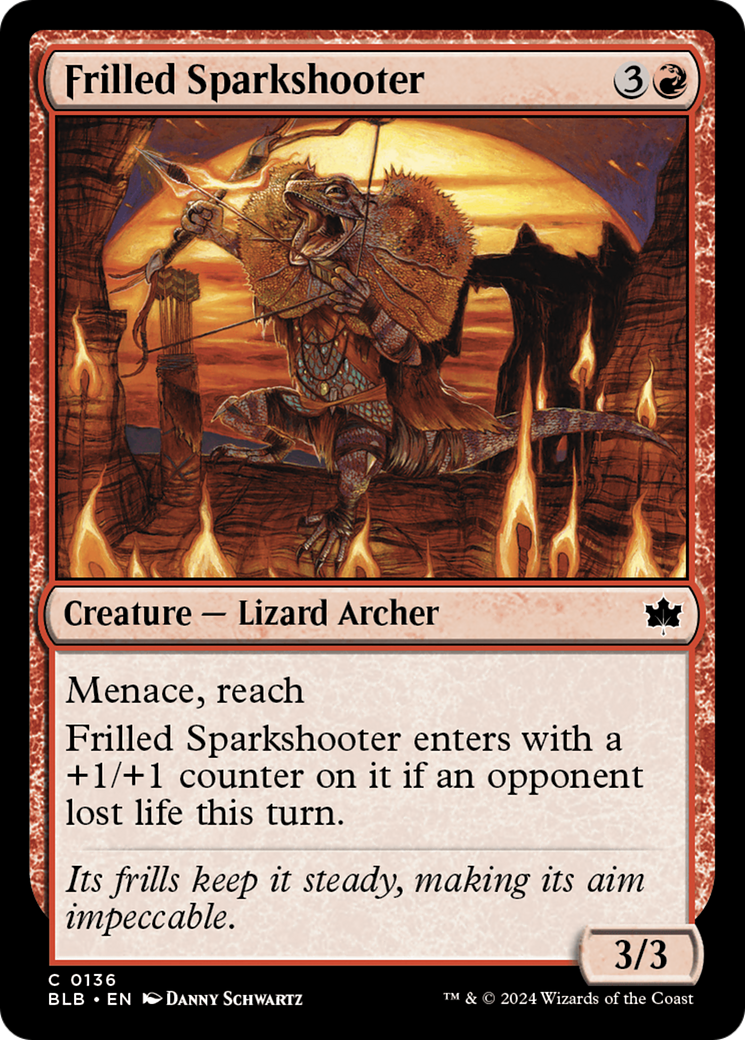 Frilled Sparkshooter [Bloomburrow] | Exor Games Truro