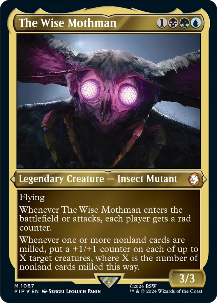 The Wise Mothman (Display Commander) [Fallout] | Exor Games Truro