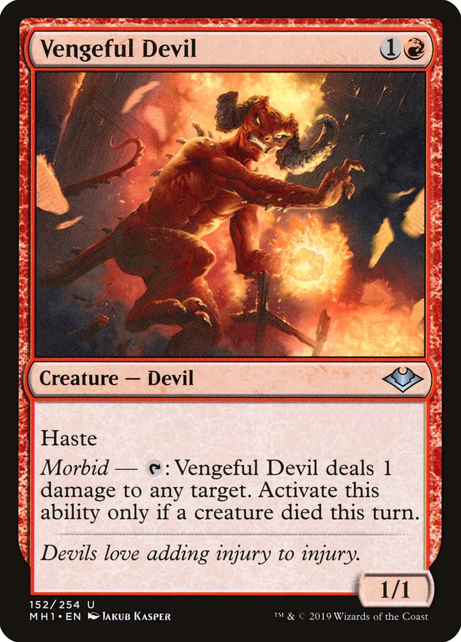 Vengeful Devil [Modern Horizons] | Exor Games Truro