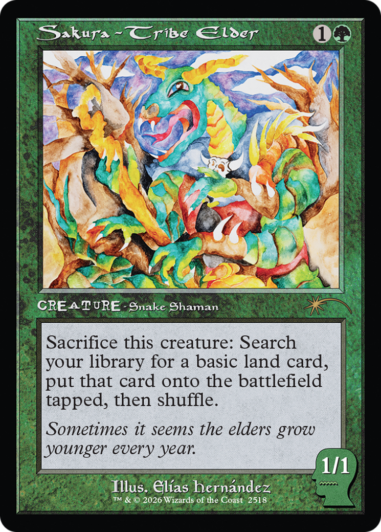 Sakura-Tribe Elder (2518) [Secret Lair Drop Series] | Exor Games Truro