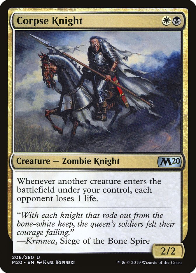 Corpse Knight (2/2) [Core Set 2020] | Exor Games Truro