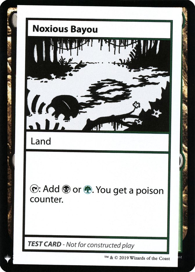 Noxious Bayou [Mystery Booster Playtest Cards] | Exor Games Truro