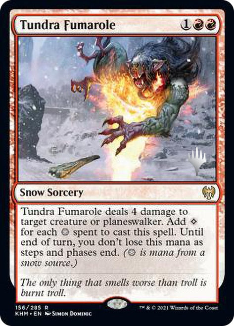 Tundra Fumarole (Promo Pack) [Kaldheim Promos] | Exor Games Truro