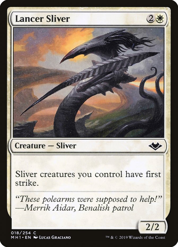 Lancer Sliver [Modern Horizons] | Exor Games Truro