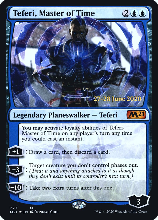 Teferi, Master of Time (277) [Core Set 2021 Prerelease Promos] | Exor Games Truro