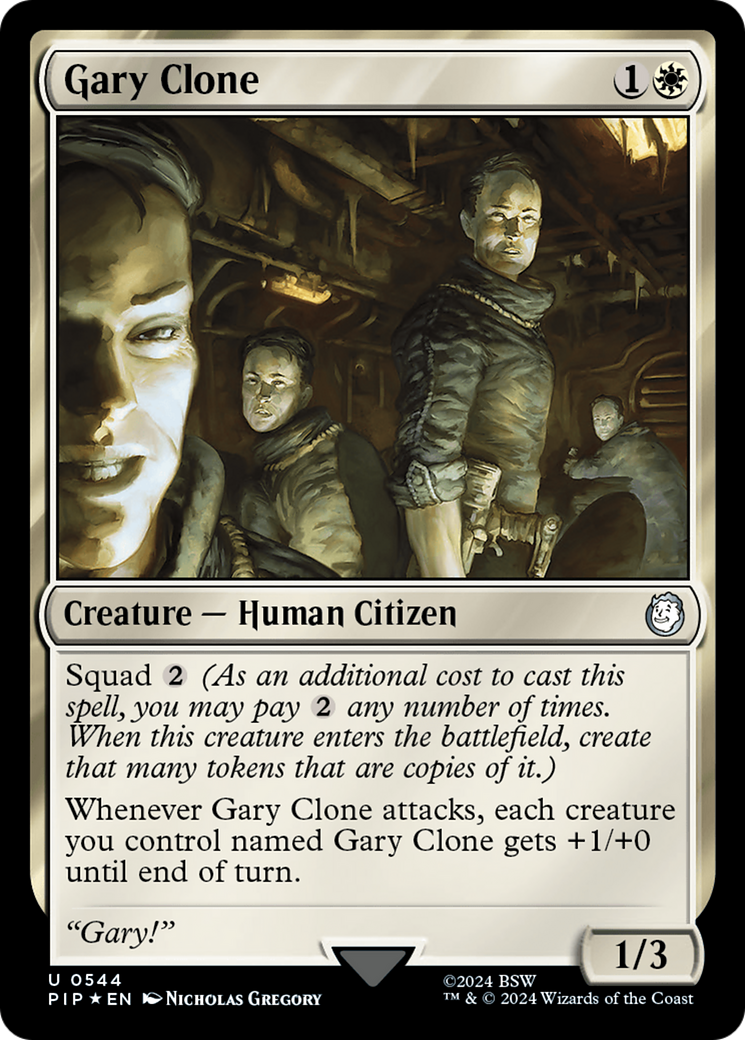 Gary Clone (Surge Foil) [Fallout] | Exor Games Truro