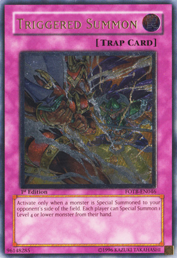 Triggered Summon [FOTB-EN046] Ultimate Rare | Exor Games Truro