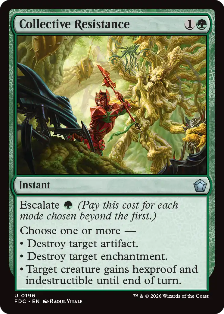Collective Resistance [Foundations Commander] | Exor Games Truro