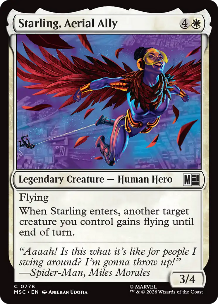 Starling, Aerial Ally [Marvel Super Heroes Commander] | Exor Games Truro