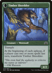 Hinterland Logger // Timber Shredder [Shadows over Innistrad] | Exor Games Truro