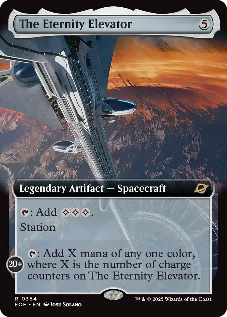 The Eternity Elevator (Extended Art) [Edge of Eternities] | Exor Games Truro